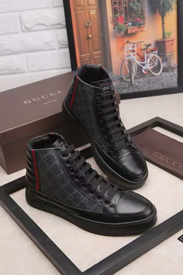 Gucci High-Top Fashion Men Shoes_034